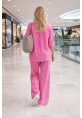 Keten Günlük Fuşya İkili Takım Alt Üst