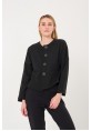 Rahat Düğmeli Şık Kadın Ceket