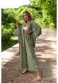 Rahat Kimono Keten Takım