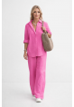 Keten Günlük Fuşya İkili Takım Alt Üst