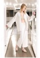 Yazlık Salaş Kimono Keten Takım